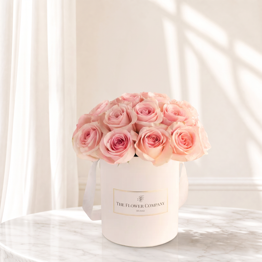 Dome Shaped Roses in Round Box